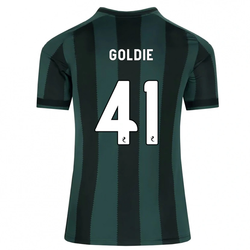 Danxen Hombre Camiseta Clare Goldie #41 Gris Pizarra Oscuro Negro 2ª Equipación 2026/27 La Camisa México