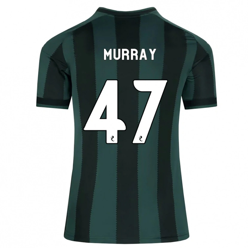 Danxen Hombre Camiseta Dane Murray #47 Gris Pizarra Oscuro Negro 2ª Equipación 2026/27 La Camisa México