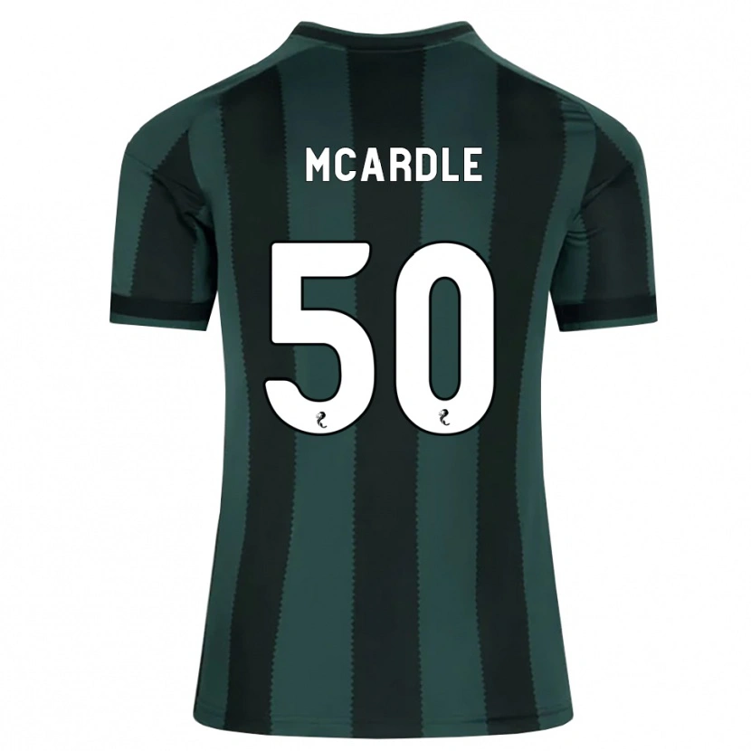 Danxen Hombre Camiseta Sean Mcardle #50 Gris Pizarra Oscuro Negro 2ª Equipación 2026/27 La Camisa México