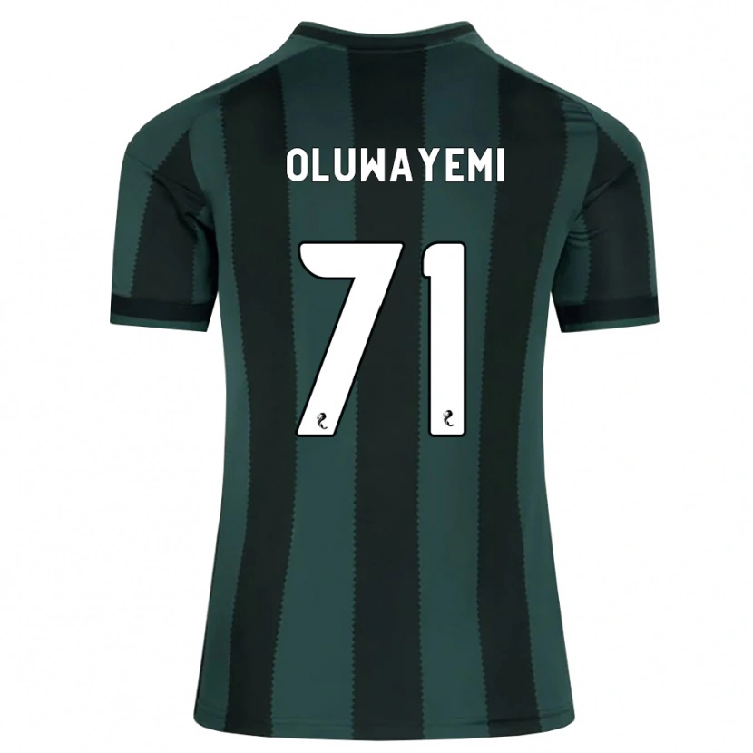 Danxen Hombre Camiseta Tobi Oluwayemi #71 Gris Pizarra Oscuro Negro 2ª Equipación 2026/27 La Camisa México