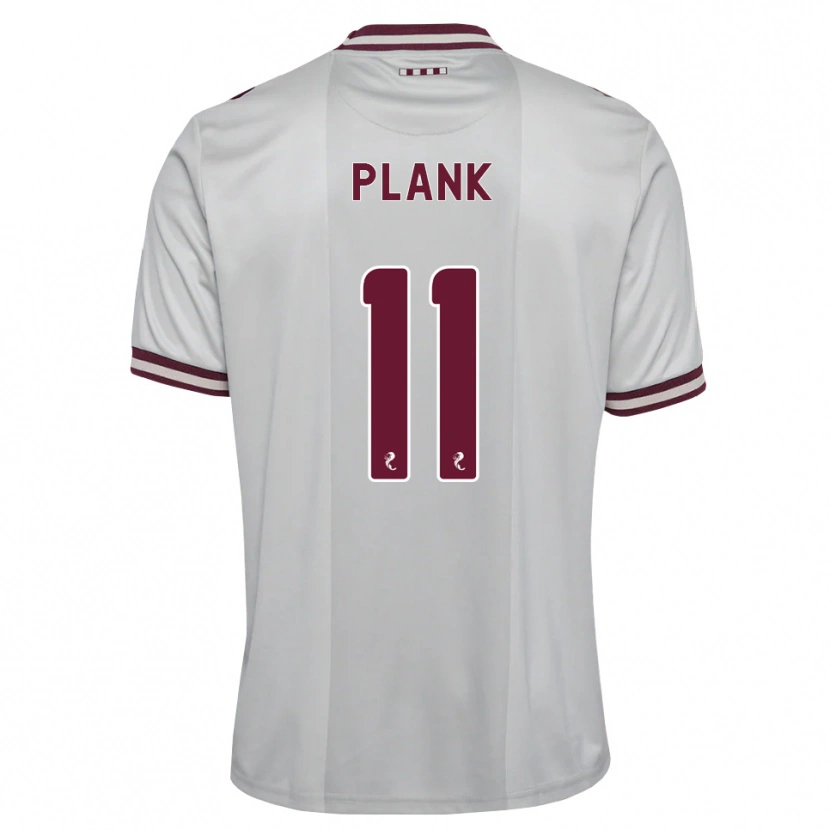 Danxen Hombre Camiseta Dom Plank #11 Blanco Borgoña 2ª Equipación 2026/27 La Camisa México