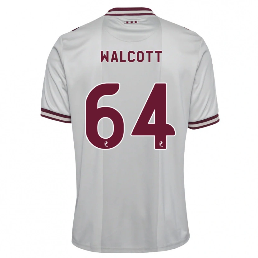 Danxen Hombre Camiseta Malachi Fagan-Walcott #64 Blanco Borgoña 2ª Equipación 2026/27 La Camisa México
