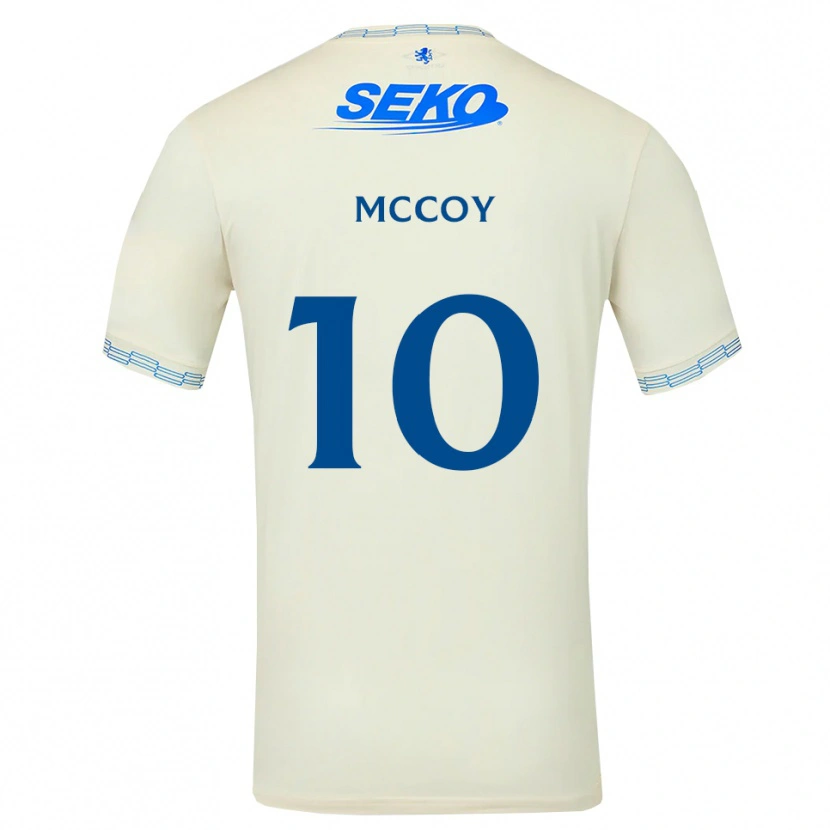 Danxen Hombre Camiseta Kayla Mccoy #10 Azul Cielo Profundo Blanco 2ª Equipación 2026/27 La Camisa México