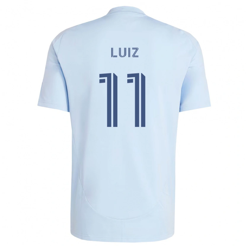 Danxen Hombre Camiseta André Luiz #11 Azul Claro Gris Claro 1ª Equipación 2026/27 La Camisa México