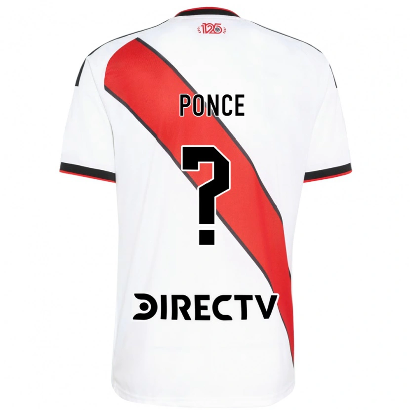 Danxen Mujer Camiseta Tomas Castro Ponce #0 Rojo Blanco Negro 1ª Equipación 2026/27 La Camisa México