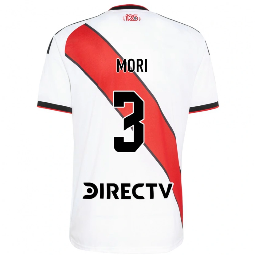 Danxen Mujer Camiseta Ramiro Funes Mori #3 Rojo Blanco Negro 1ª Equipación 2026/27 La Camisa México