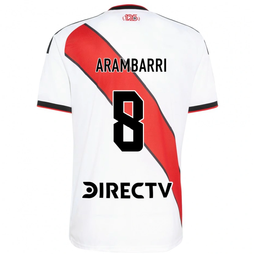 Danxen Mujer Camiseta Mauro Arambarri #8 Rojo Blanco Negro 1ª Equipación 2026/27 La Camisa México