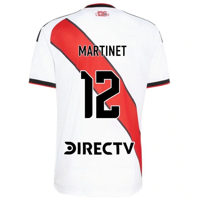 Danxen Mujer Camiseta Jeremías Martinet #12 Rojo Blanco Negro 1ª Equipación 2026/27 La Camisa México