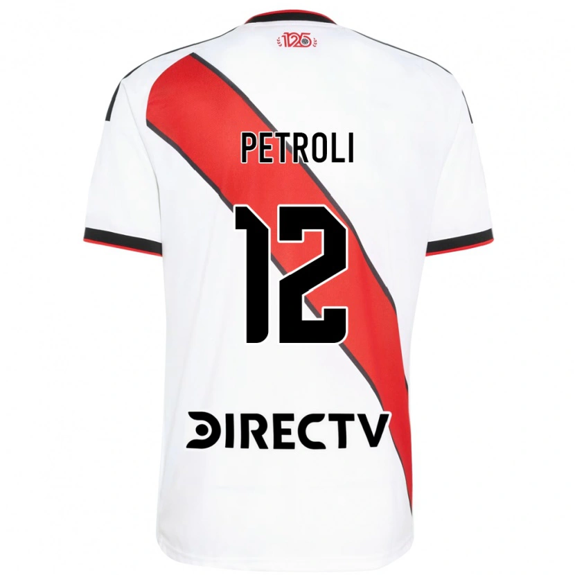 Danxen Mujer Camiseta Franco Petroli #12 Rojo Blanco Negro 1ª Equipación 2026/27 La Camisa México
