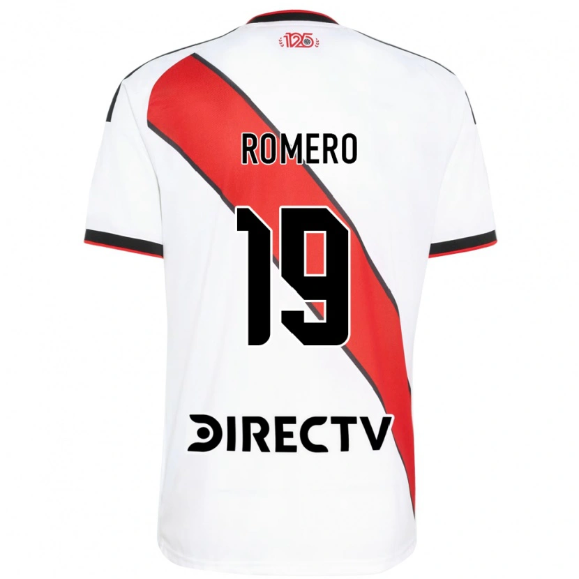 Danxen Mujer Camiseta Braian Romero #19 Rojo Blanco Negro 1ª Equipación 2026/27 La Camisa México