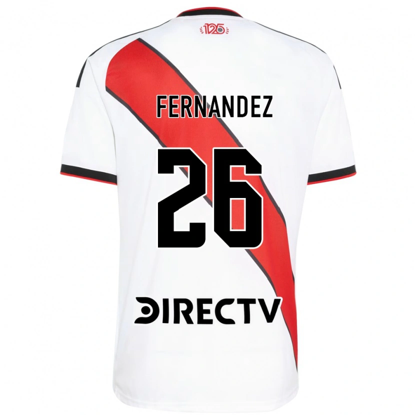 Danxen Mujer Camiseta Nacho Fernández #26 Rojo Blanco Negro 1ª Equipación 2026/27 La Camisa México