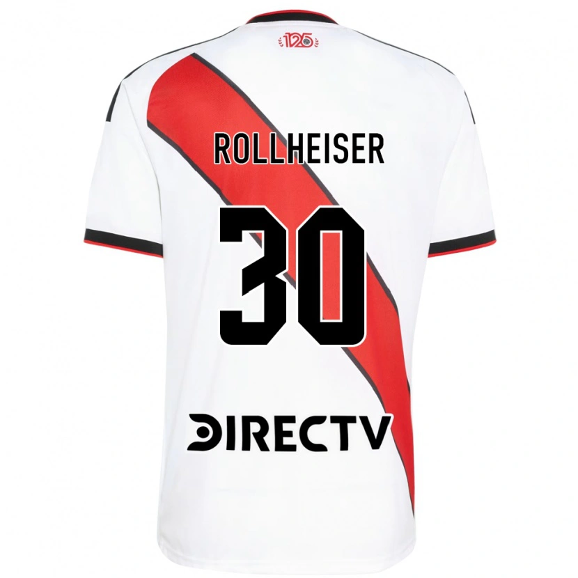 Danxen Mujer Camiseta Benjamin Rollheiser #30 Rojo Blanco Negro 1ª Equipación 2026/27 La Camisa México