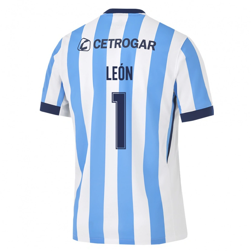 Danxen Mujer Camiseta Roberto Leon #1 Azul Claro Blanco Negro 1ª Equipación 2026/27 La Camisa México