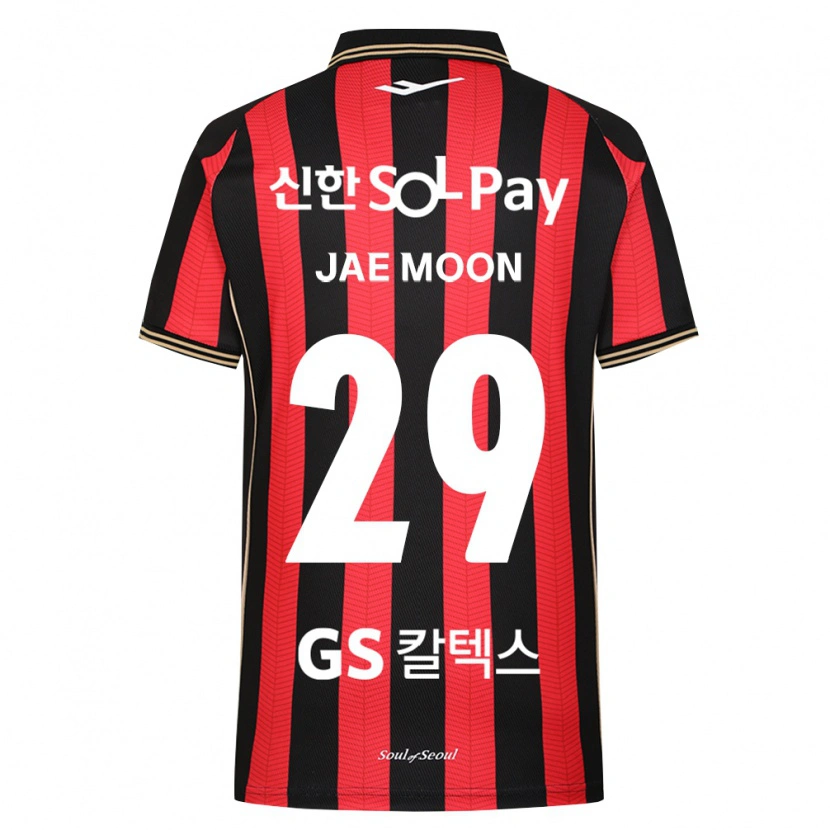 Danxen Mujer Camiseta Jae-Moon Ryu #29 Rojo Blanco Negro 1ª Equipación 2026/27 La Camisa México