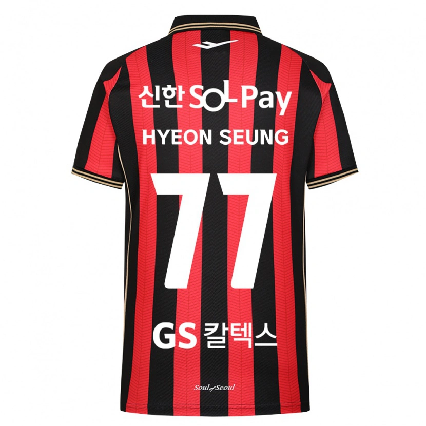 Danxen Mujer Camiseta Hyeon-Seung Lee #77 Rojo Blanco Negro 1ª Equipación 2026/27 La Camisa México