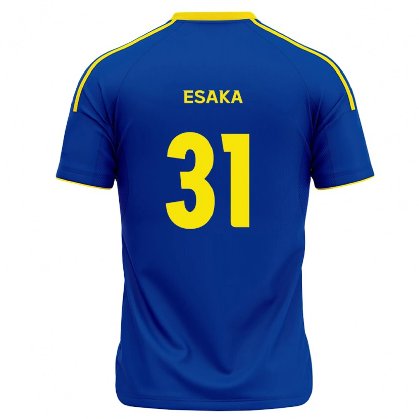 Danxen Mujer Camiseta Ataru Esaka #31 Azul Real Amarillo 1ª Equipación 2026/27 La Camisa México