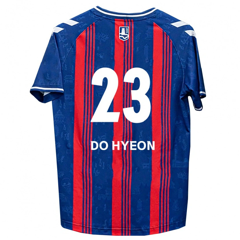 Danxen Mujer Camiseta Do-Hyeon Yeom #23 Azul Rojo Blanco 1ª Equipación 2026/27 La Camisa México