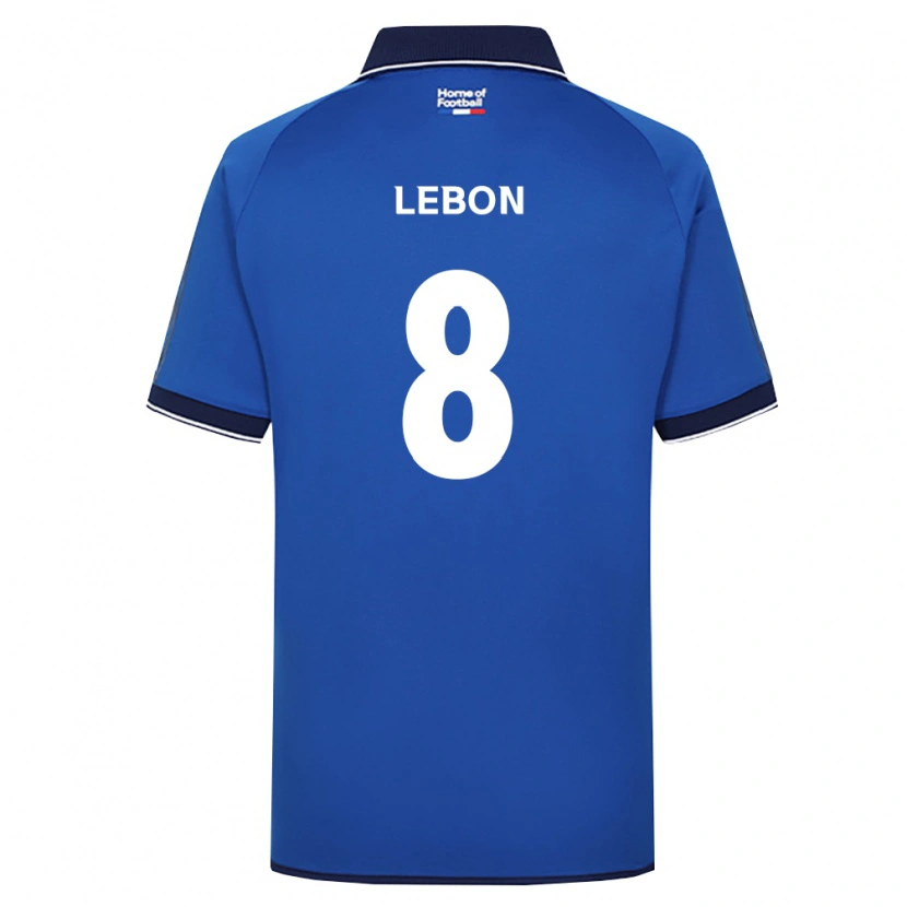Danxen Mujer Camiseta Keelan Lebon #8 Azul Real Blanco Rojo 1ª Equipación 2026/27 La Camisa México