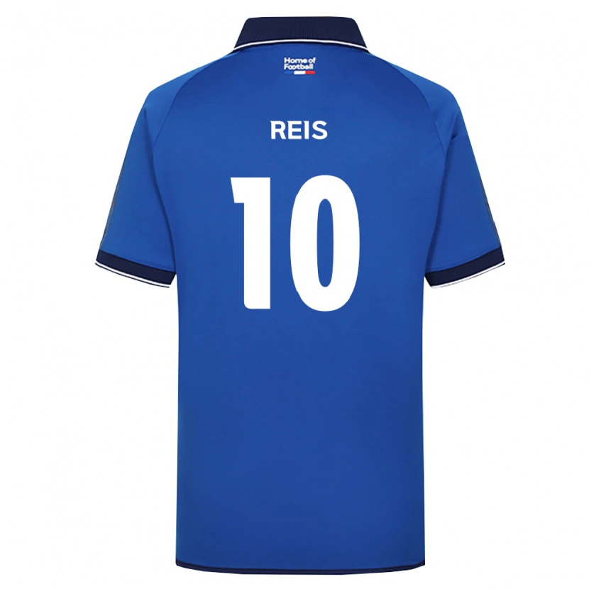 Danxen Mujer Camiseta Isnairo Reis Silva Morais #10 Azul Real Blanco Rojo 1ª Equipación 2026/27 La Camisa México