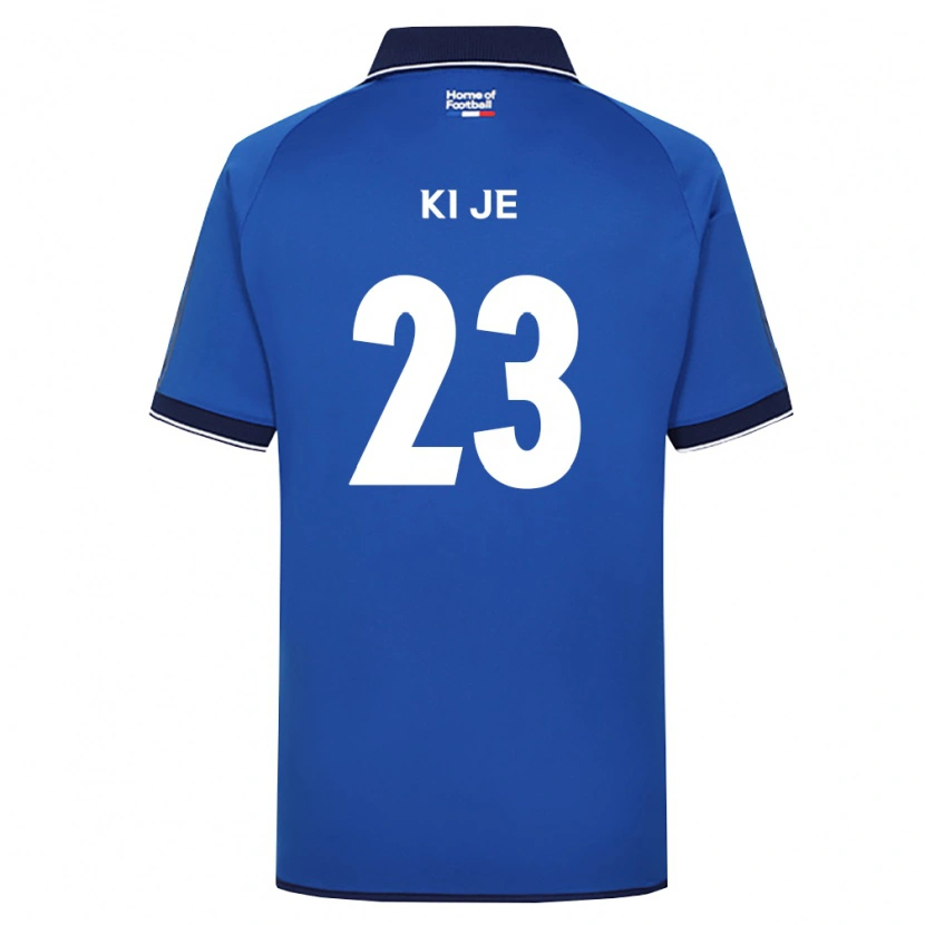 Danxen Mujer Camiseta Ki-Je Lee #23 Azul Real Blanco Rojo 1ª Equipación 2026/27 La Camisa México