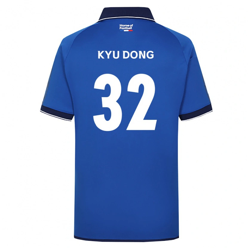 Danxen Mujer Camiseta Kyu-Dong Lee #32 Azul Real Blanco Rojo 1ª Equipación 2026/27 La Camisa México