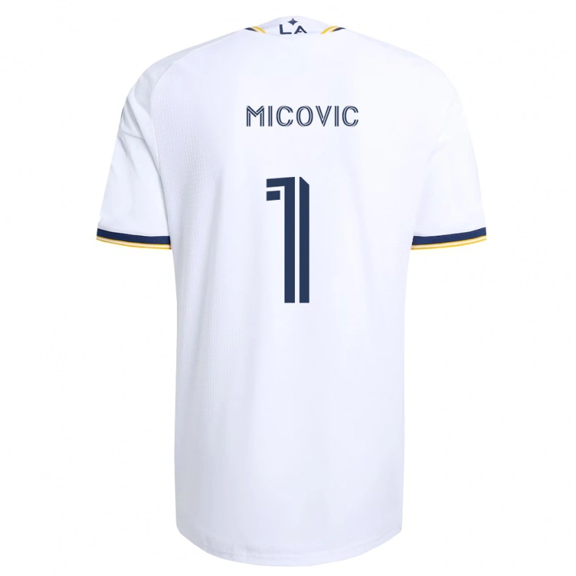 Danxen Mujer Camiseta Novak Mićović #1 Azul Amarillo Y Blanco 1ª Equipación 2026/27 La Camisa México