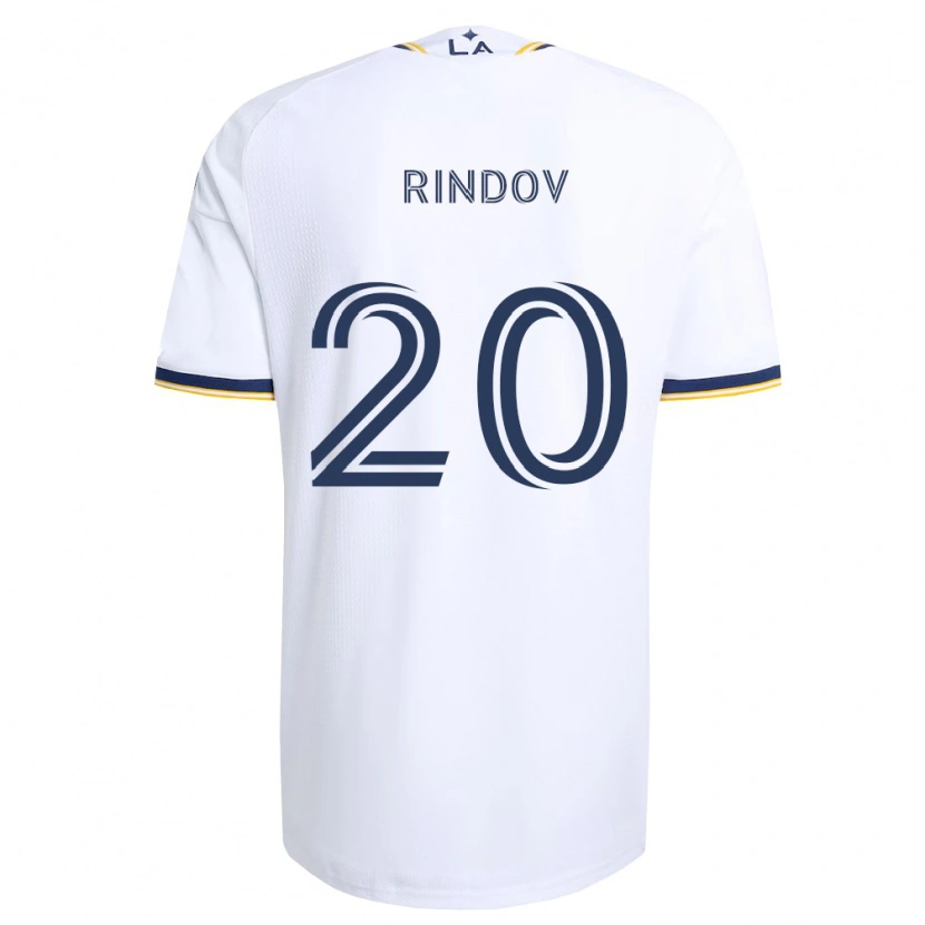 Danxen Mujer Camiseta Chris Rindov #20 Azul Amarillo Y Blanco 1ª Equipación 2026/27 La Camisa México
