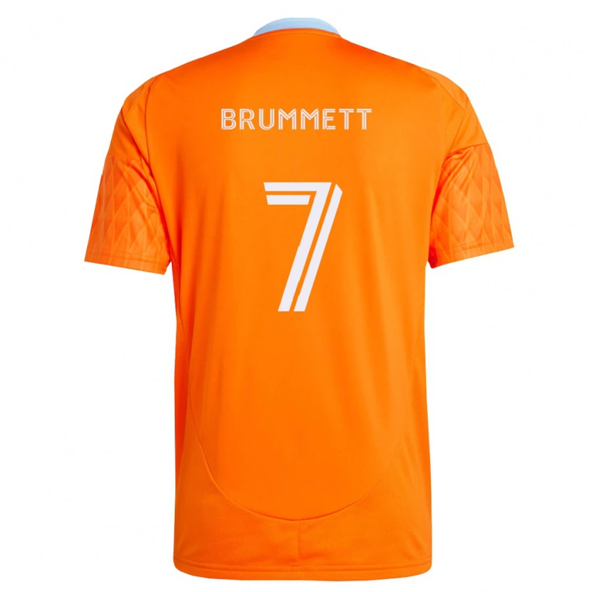 Danxen Mujer Camiseta Austin Brummett #7 Naranja Blanco 1ª Equipación 2026/27 La Camisa México