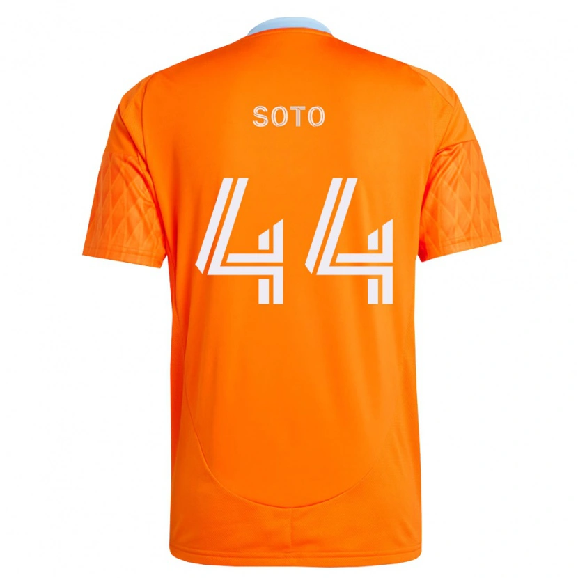 Danxen Mujer Camiseta Ezekiel Soto #44 Naranja Blanco 1ª Equipación 2026/27 La Camisa México