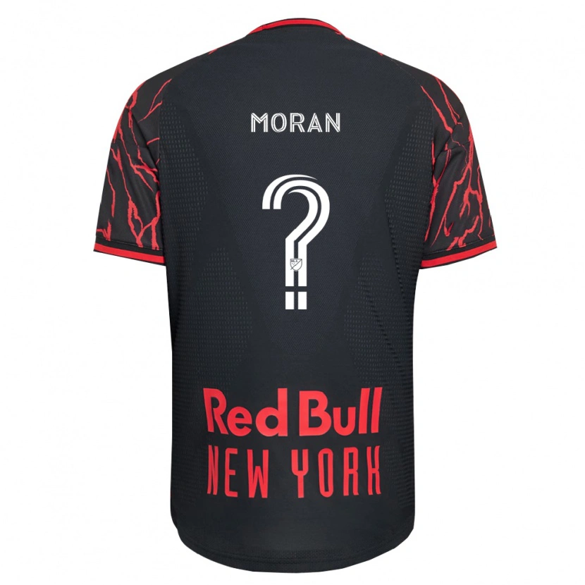 Danxen Mujer Camiseta Finn Moran #0 Rojo Negro Blanco 1ª Equipación 2026/27 La Camisa México