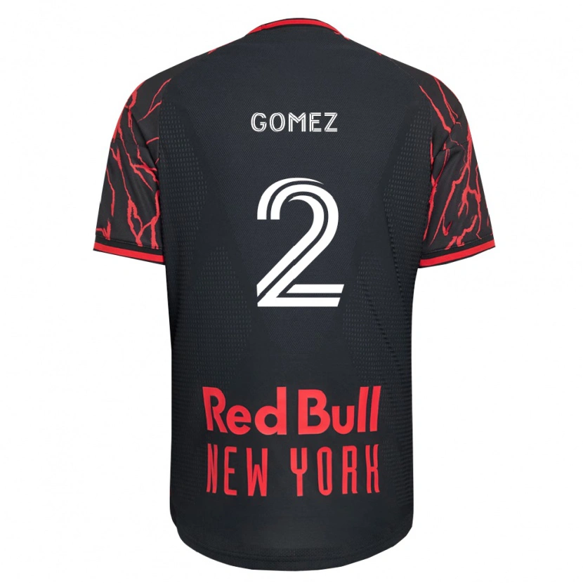 Danxen Mujer Camiseta Álex Gómez #2 Rojo Negro Blanco 1ª Equipación 2026/27 La Camisa México