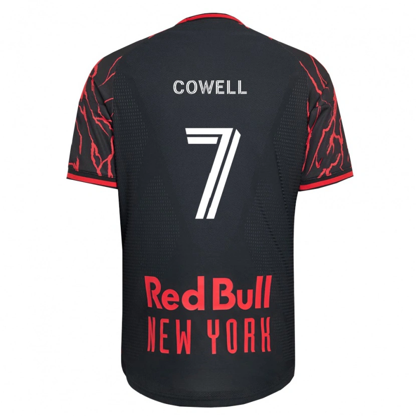 Danxen Mujer Camiseta Cade Cowell #7 Rojo Negro Blanco 1ª Equipación 2026/27 La Camisa México