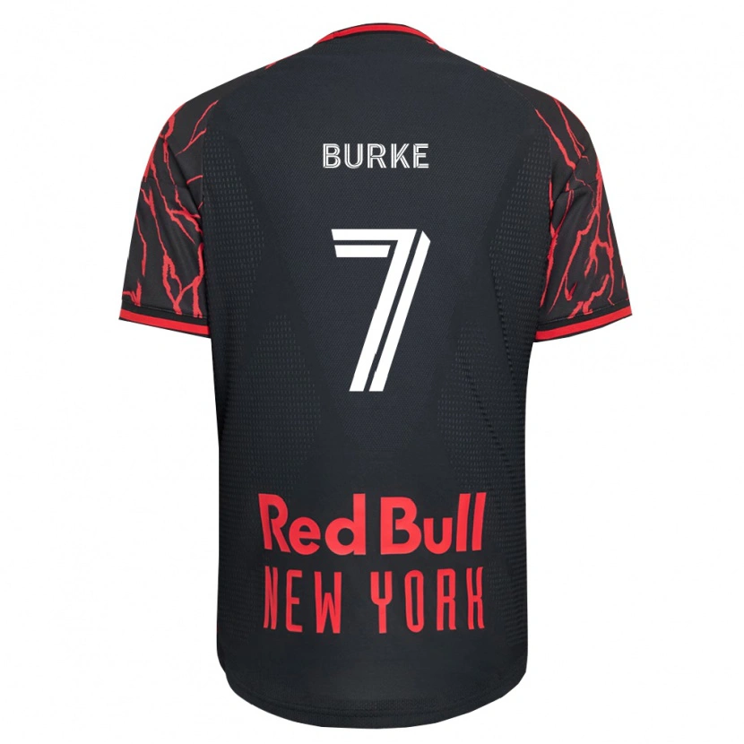 Danxen Mujer Camiseta Cory Burke #7 Rojo Negro Blanco 1ª Equipación 2026/27 La Camisa México