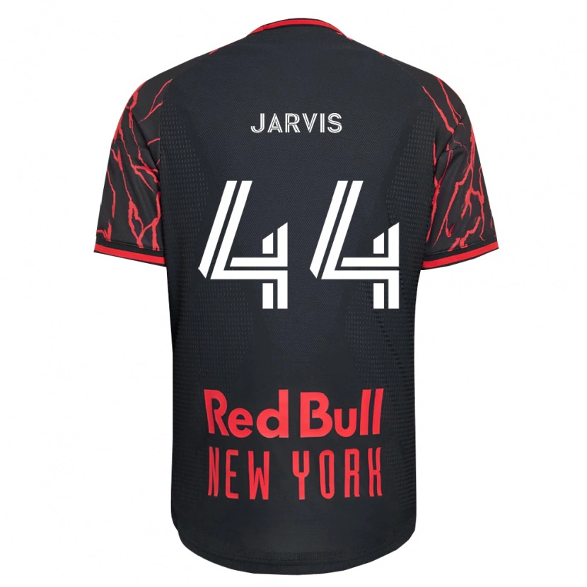 Danxen Mujer Camiseta Aiden Jarvis #44 Rojo Negro Blanco 1ª Equipación 2026/27 La Camisa México