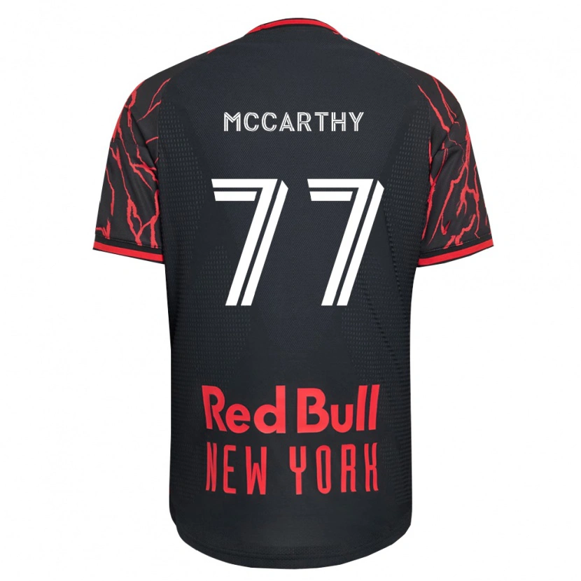 Danxen Mujer Camiseta John Mccarthy #77 Rojo Negro Blanco 1ª Equipación 2026/27 La Camisa México