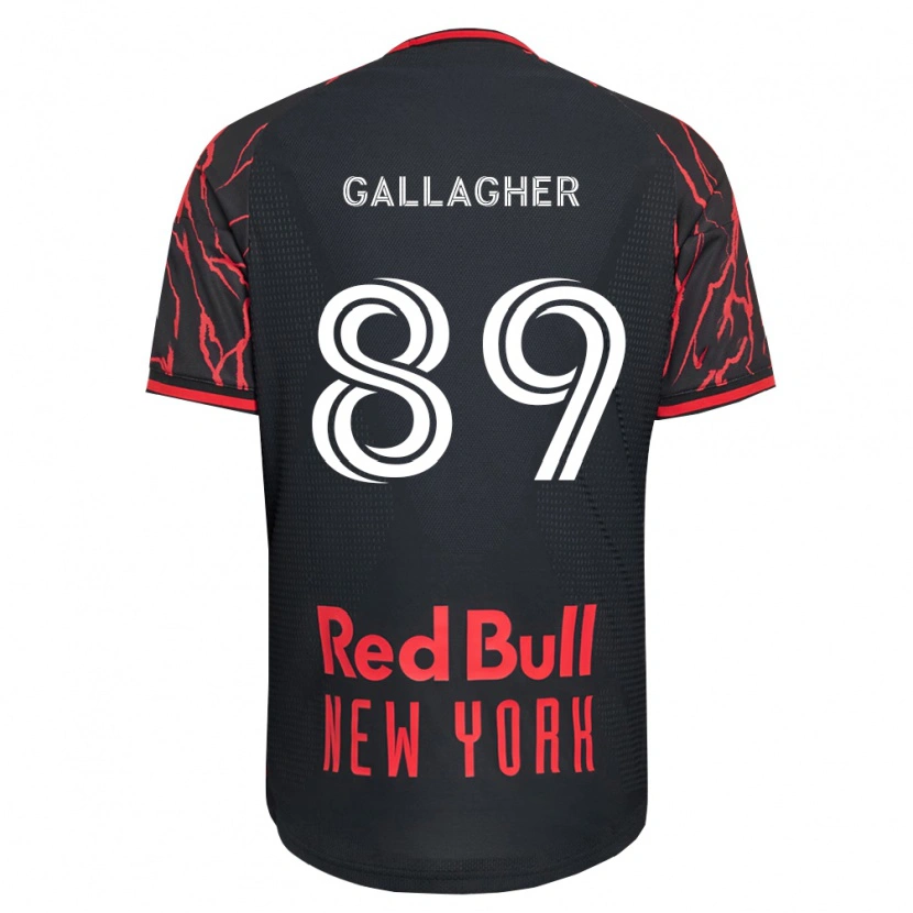 Danxen Mujer Camiseta Christian Gallagher #89 Rojo Negro Blanco 1ª Equipación 2026/27 La Camisa México