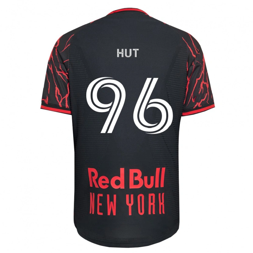 Danxen Mujer Camiseta Tomas Hut #96 Rojo Negro Blanco 1ª Equipación 2026/27 La Camisa México