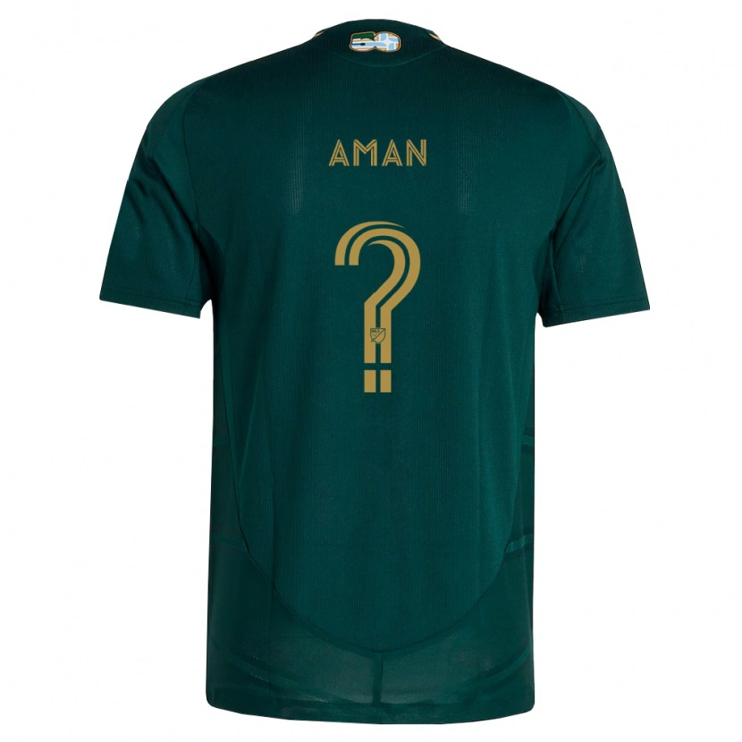 Danxen Mujer Camiseta Cole Aman #0 Verde Oscuro Marrón 1ª Equipación 2026/27 La Camisa México