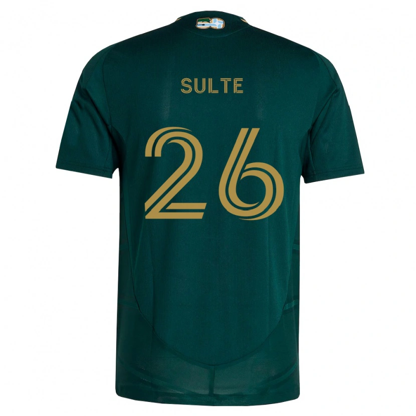 Danxen Mujer Camiseta Hunter Sulte #26 Verde Oscuro Marrón 1ª Equipación 2026/27 La Camisa México