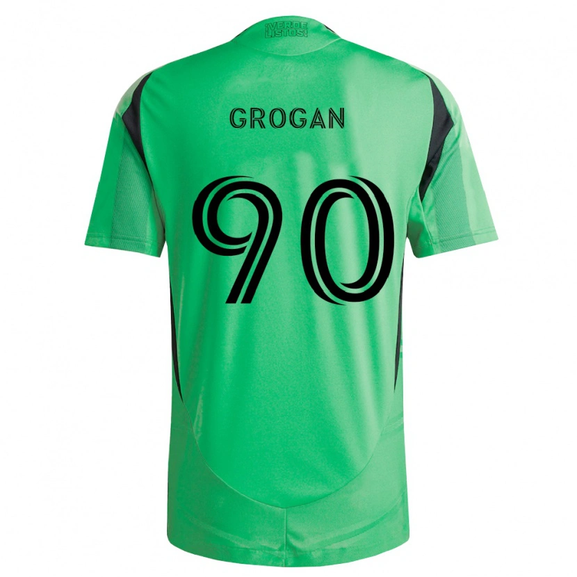 Danxen Mujer Camiseta Peter Grogan #90 Verde Esmeralda Negro 1ª Equipación 2026/27 La Camisa México