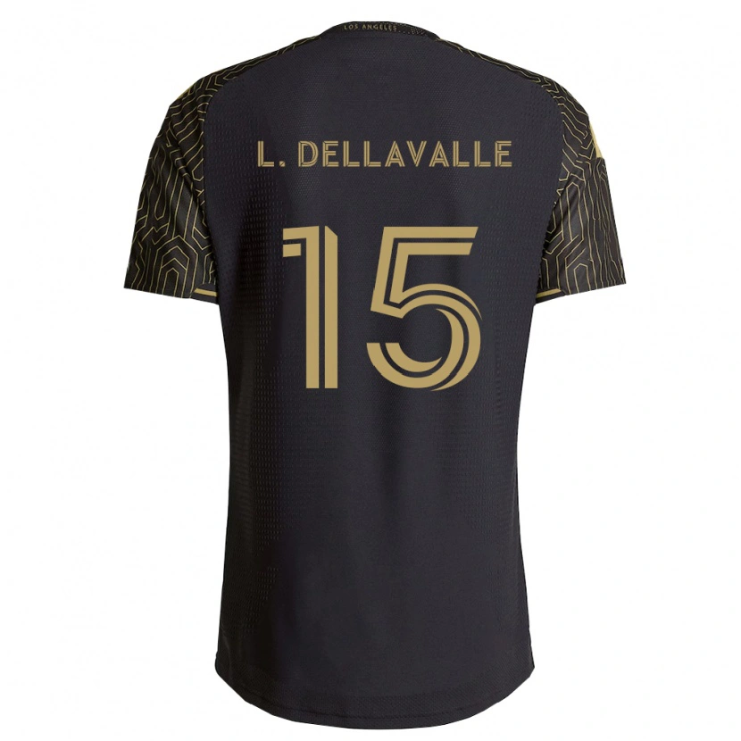 Danxen Mujer Camiseta Lorenzo Dellavalle #15 Marrón Negro 1ª Equipación 2026/27 La Camisa México