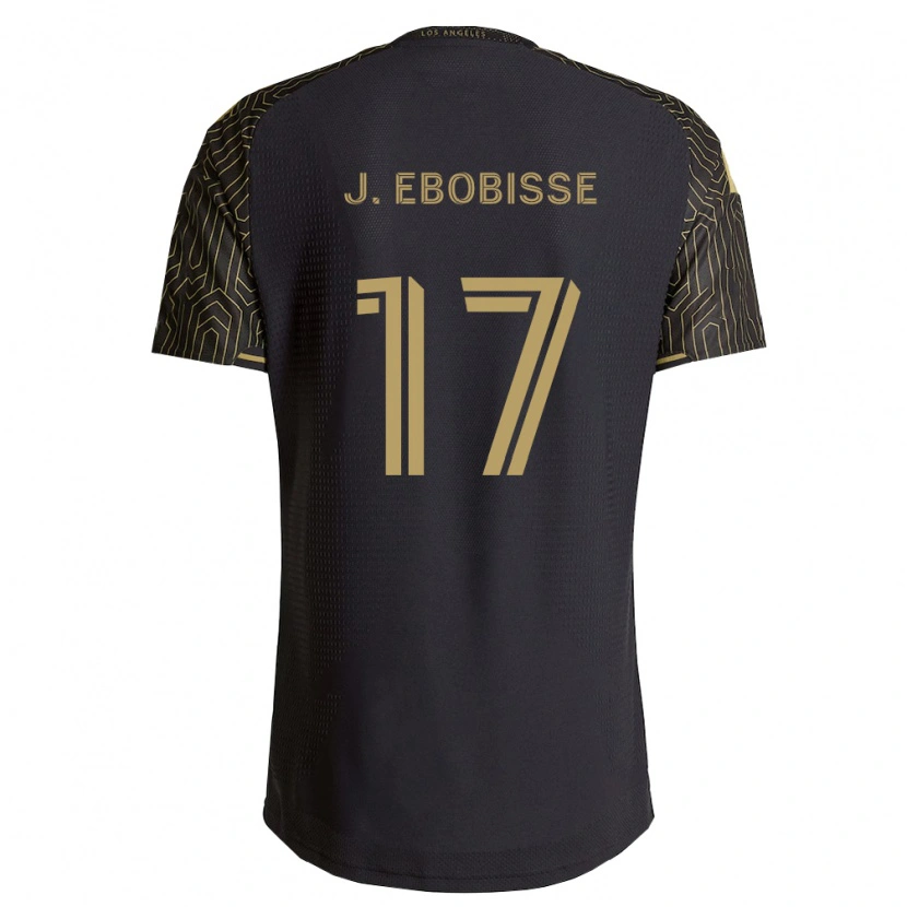 Danxen Mujer Camiseta Jeremy Ebobisse #17 Marrón Negro 1ª Equipación 2026/27 La Camisa México
