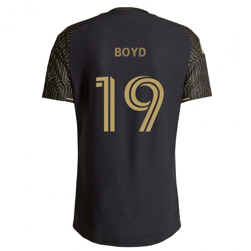Danxen Mujer Camiseta Tyler Boyd #19 Marrón Negro 1ª Equipación 2026/27 La Camisa México