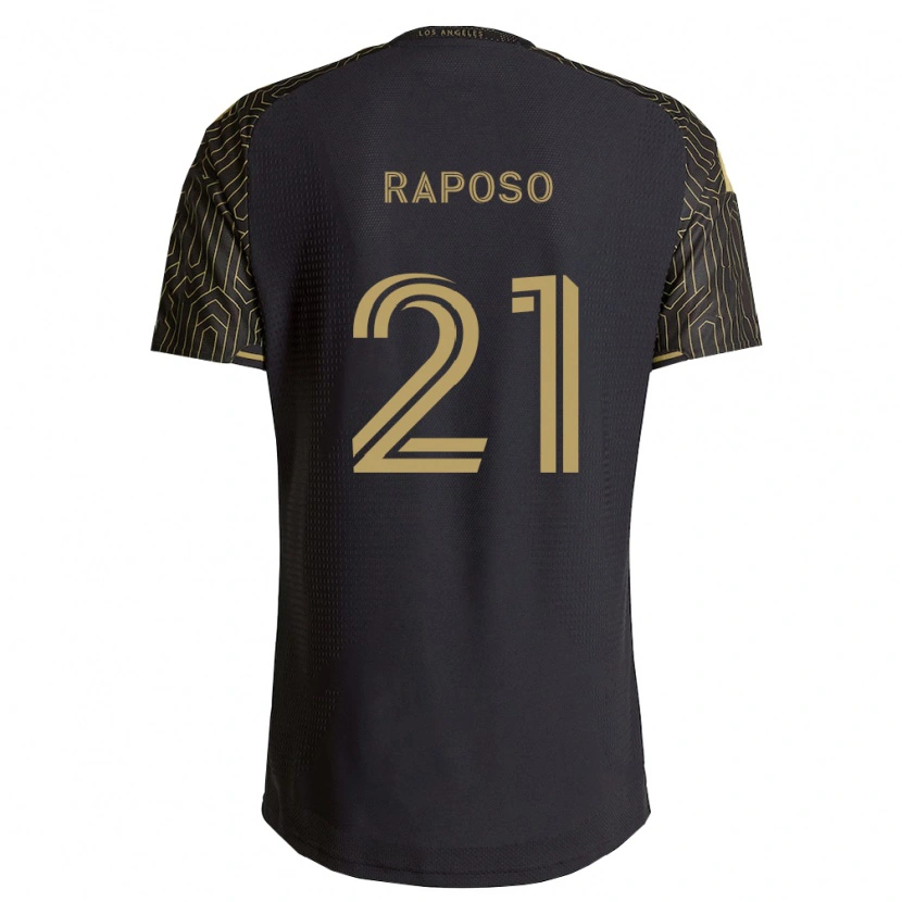 Danxen Mujer Camiseta Ryan Raposo #21 Marrón Negro 1ª Equipación 2026/27 La Camisa México
