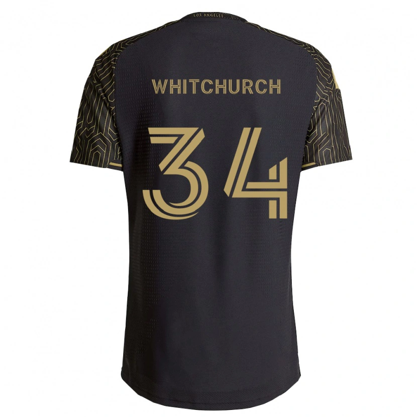 Danxen Mujer Camiseta Giuliano Whitchurch #34 Marrón Negro 1ª Equipación 2026/27 La Camisa México
