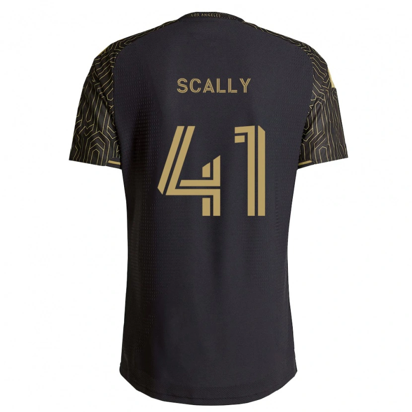 Danxen Mujer Camiseta Ethan Scally #41 Marrón Negro 1ª Equipación 2026/27 La Camisa México