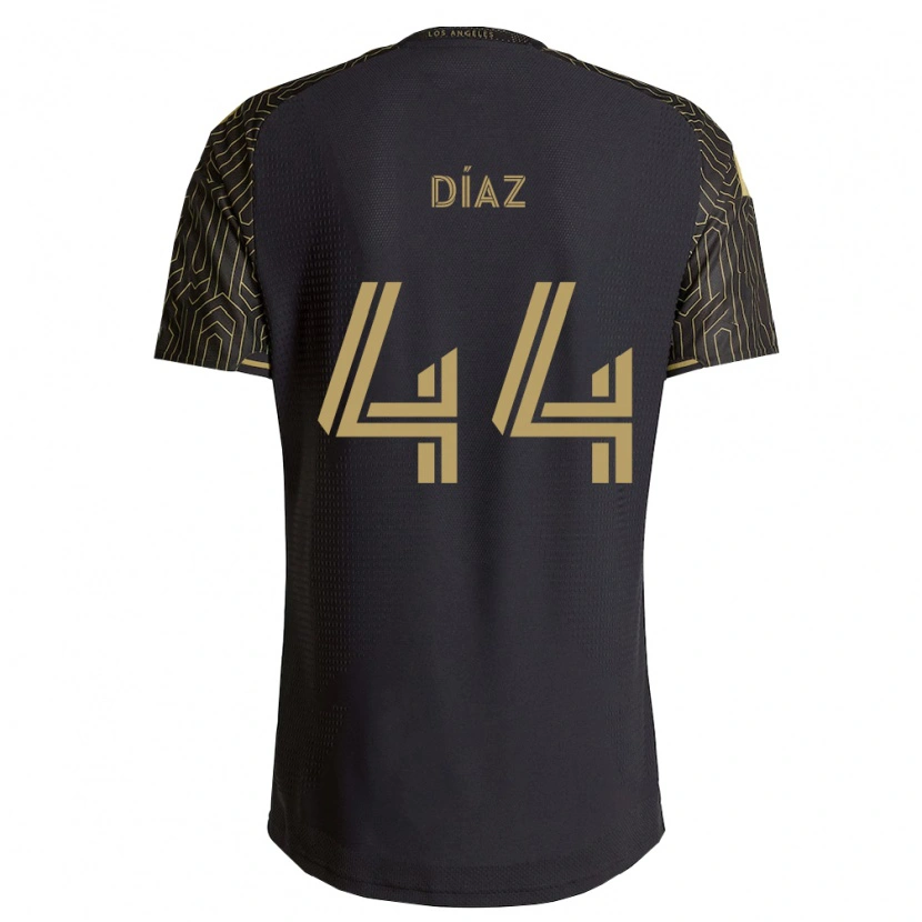 Danxen Mujer Camiseta Carlos Díaz #44 Marrón Negro 1ª Equipación 2026/27 La Camisa México