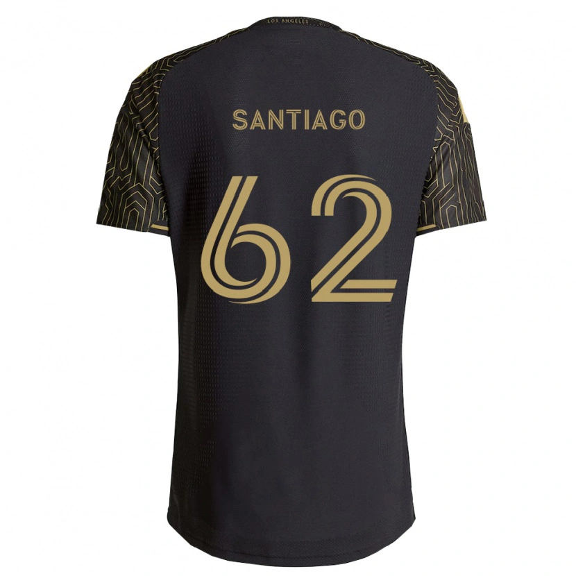 Danxen Mujer Camiseta Joshua Santiago #62 Marrón Negro 1ª Equipación 2026/27 La Camisa México