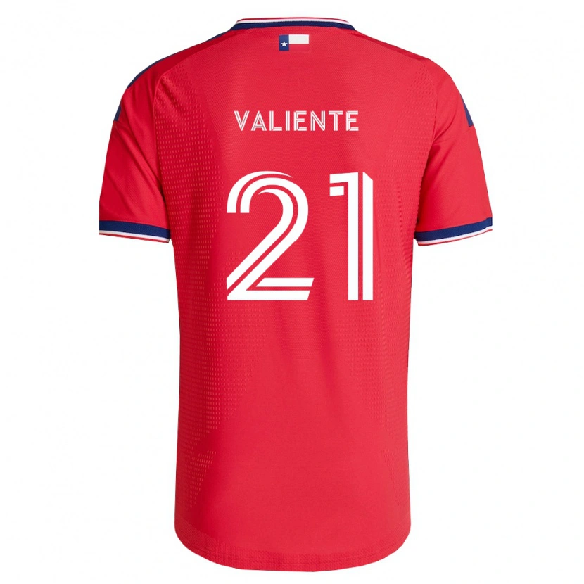 Danxen Mujer Camiseta Joaquín Valiente #21 Rojo Azul Blanco 1ª Equipación 2026/27 La Camisa México