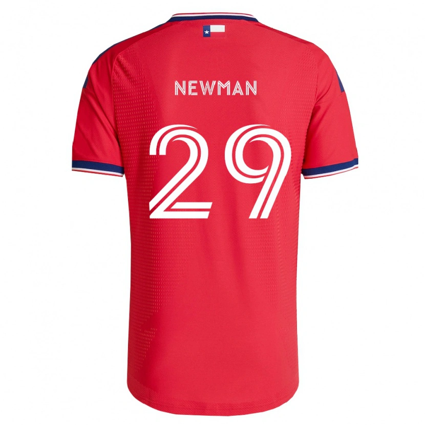 Danxen Mujer Camiseta Enzo Newman #29 Rojo Azul Blanco 1ª Equipación 2026/27 La Camisa México